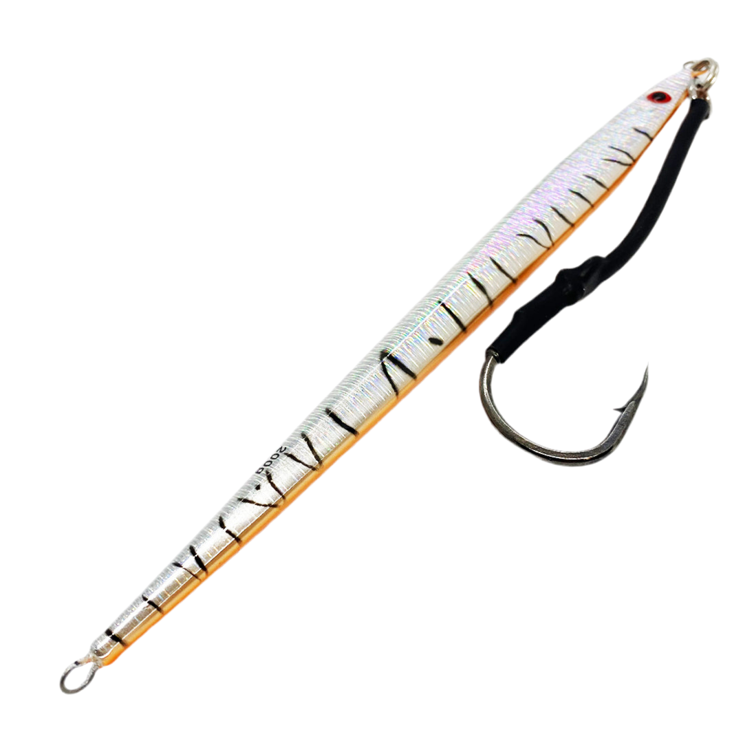 Snapper Tackle Kingfish Knife Jig Orange – Lure Me