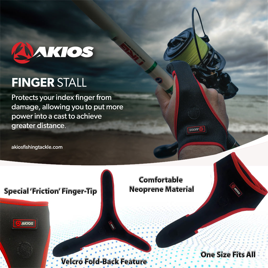 Akios Finger Stall Casting Finger Protector