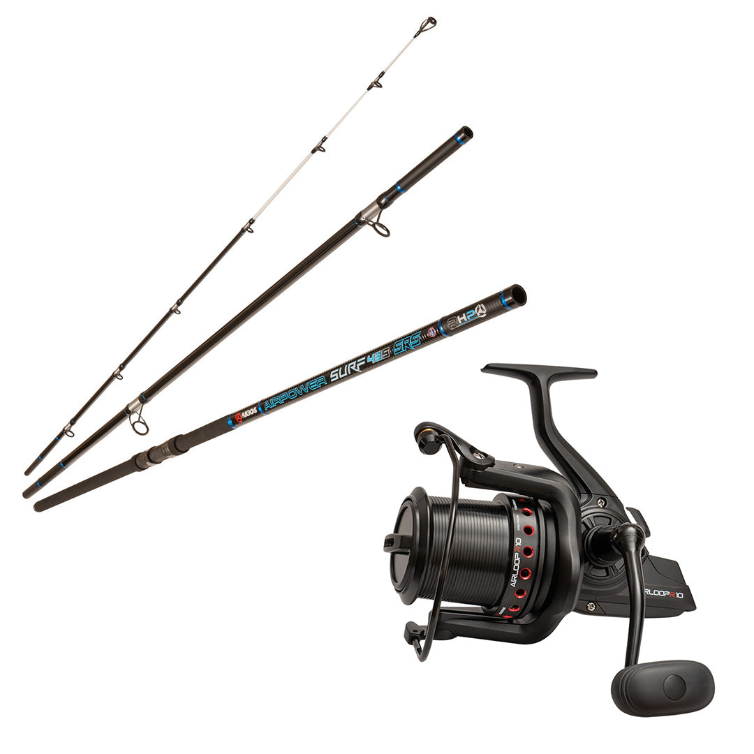 Best Surf Casting Combo - Akios Airloop R10 + AirPower Surfcasting Combo Set