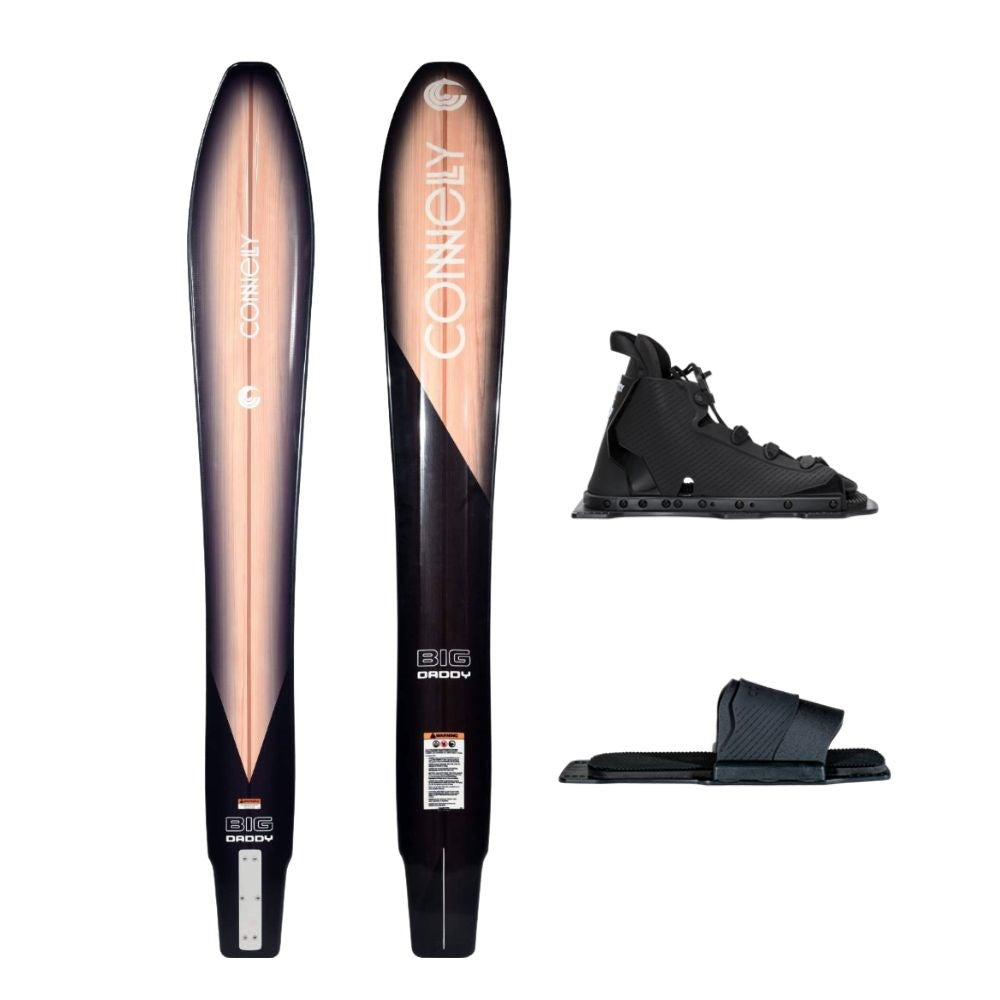 Connelly Big Daddy Slalom Ski W/Swerve Front Boot & Swerve RTP