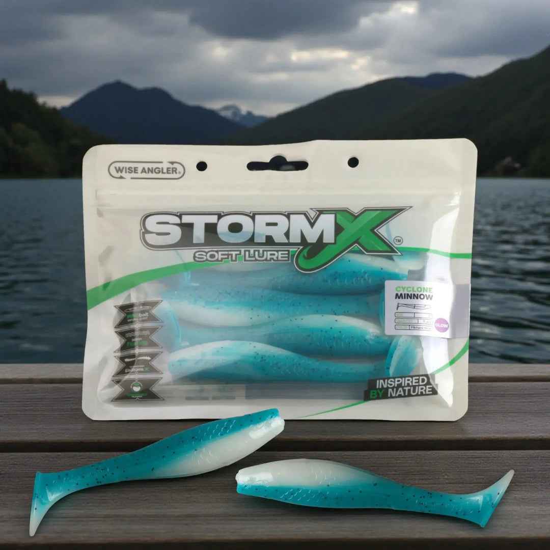 StormX Storm Shad Pilchard Glow Soft Lure 5"