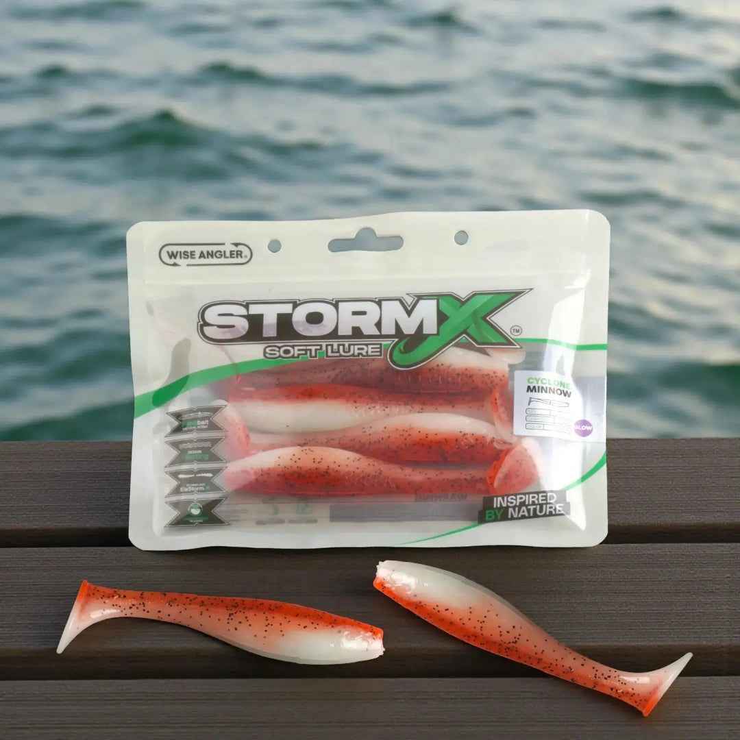 StormX Storm Shad Pilchard Glow Soft Lure 5"