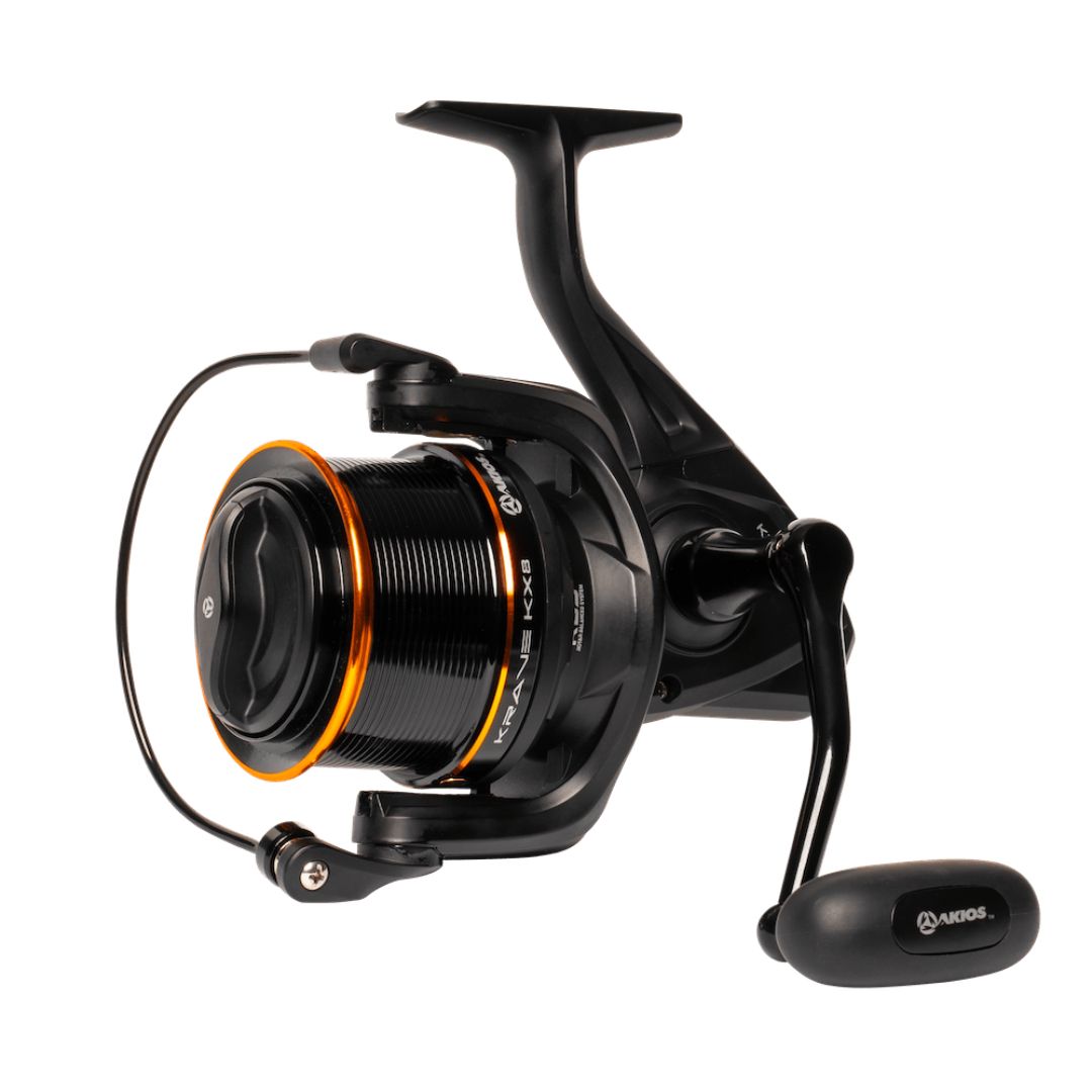 Akios Krave KX8 Surf Fishing Reel – Long Cast Fixed Spool Reel