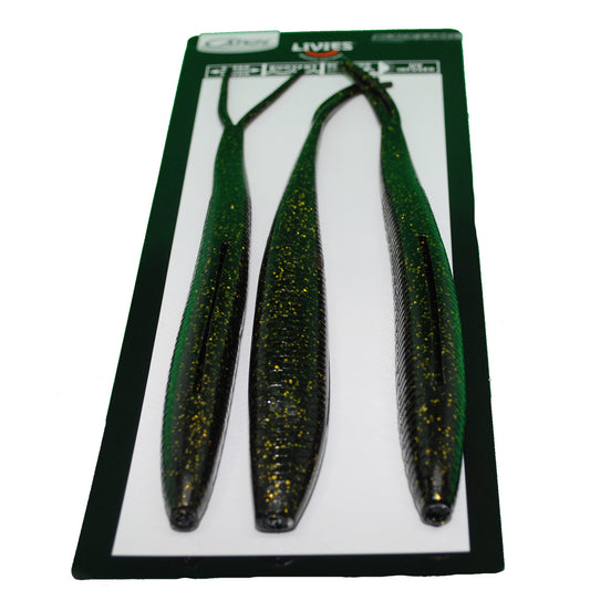 10 Inch Catch Black Label Livies in Black Ninja