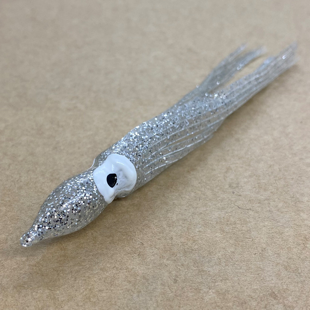 12cm Silver Squid Skirts - Snapper Tackle
