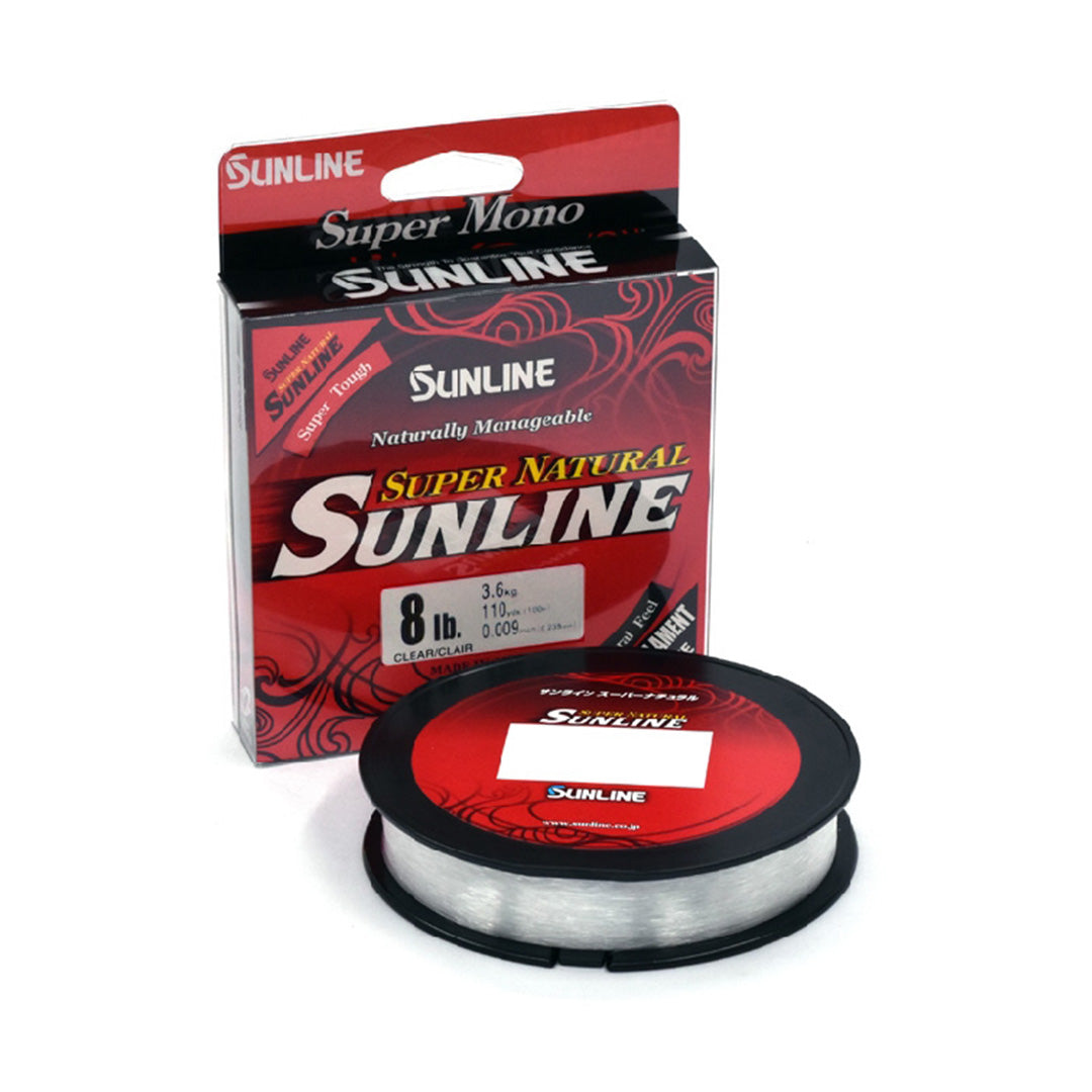 8lb Sunline Super Natural Clear Mono Fishing Line