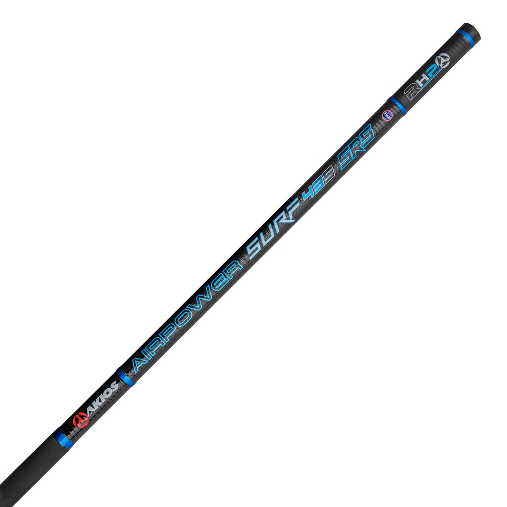 Akios Airpower SRS Sliding Reel Seat Black Edition 3-Piece Surf Rod