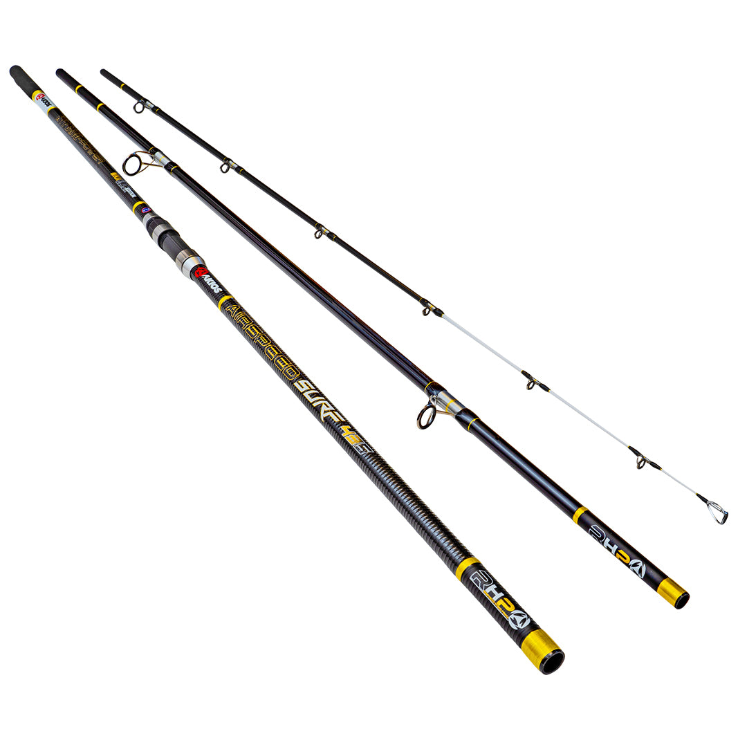 Akios Black Edition Airspeed Surf Rod 3 Piece
