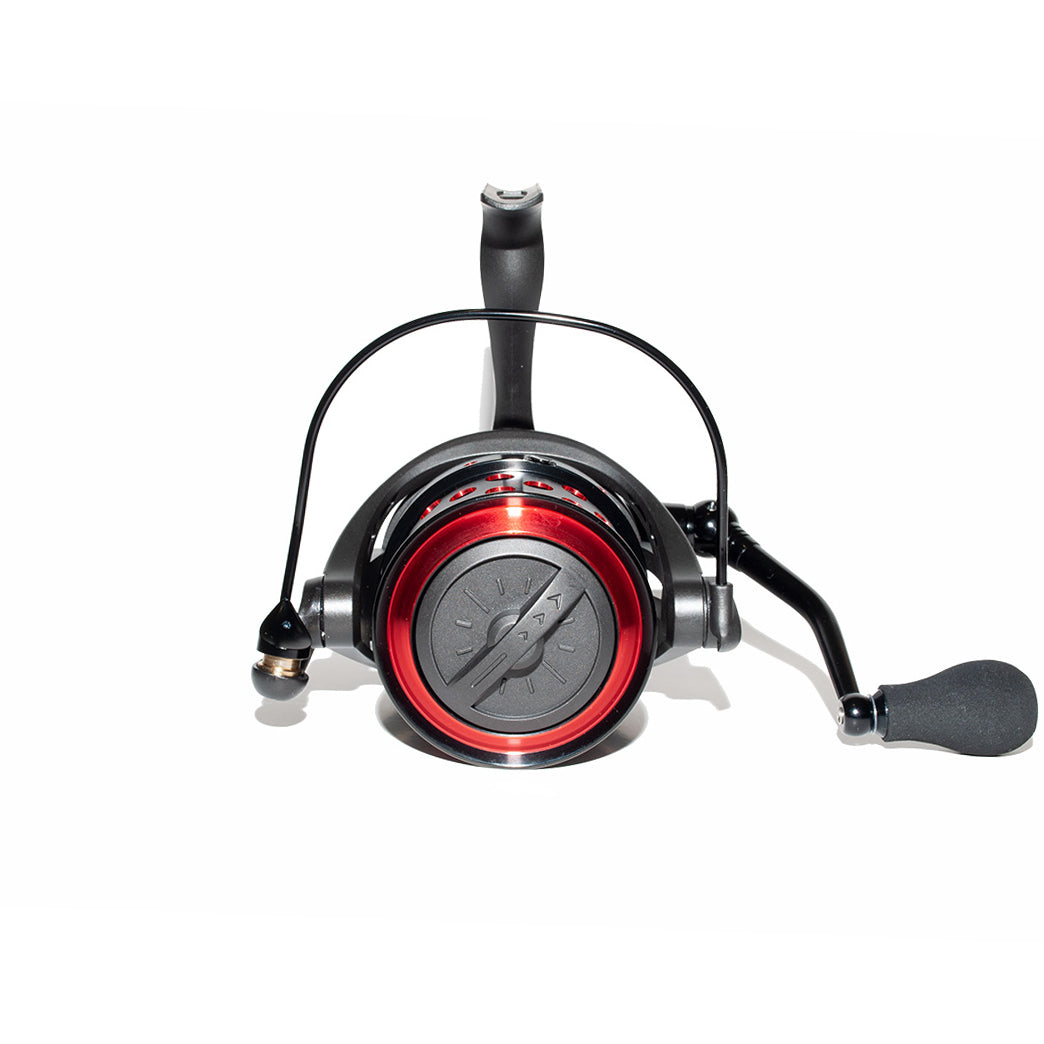 Akios Fireloop Surf Reel Front Product Shot