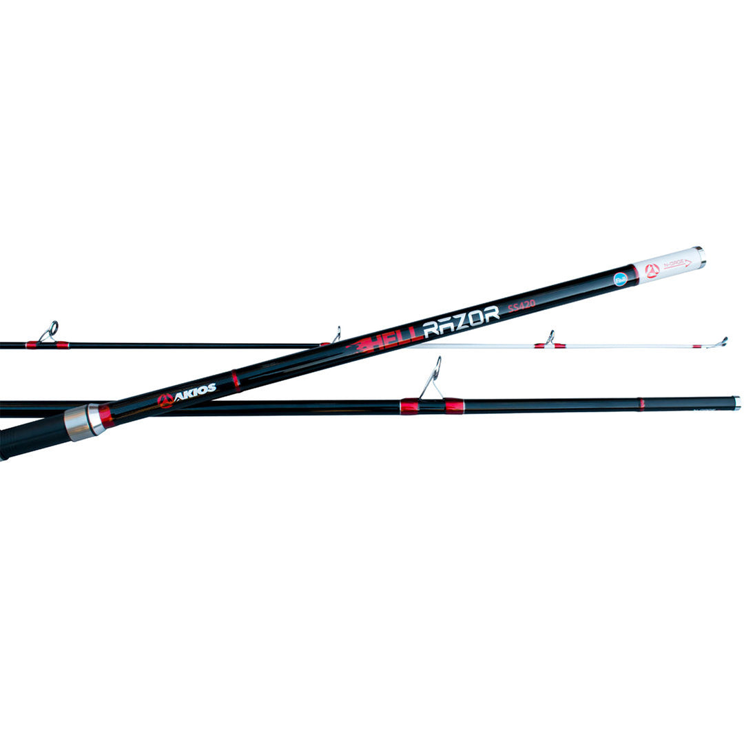 Akios Hellrazor SS420 Continental Surfacsting Rod 3 Piece