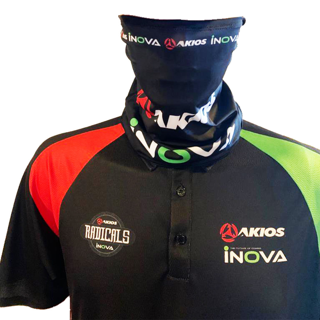 Akios and INOVA Fishing Neck Gaiter