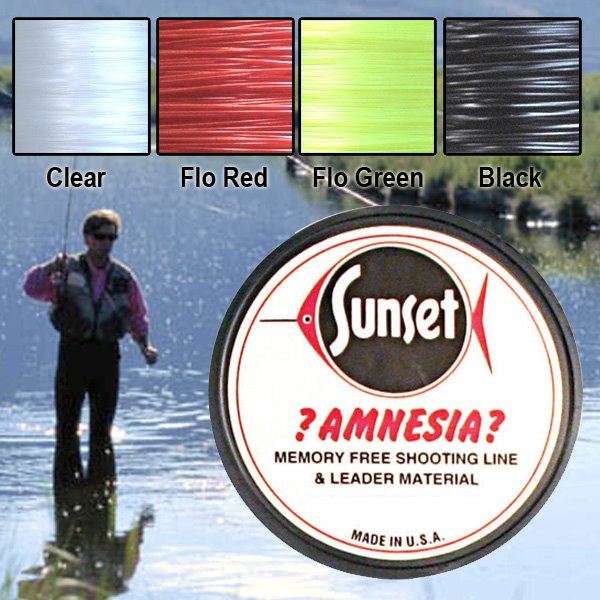Sunset Amnesia Memory Free Monofilament Trace | 40lb / 18.2kg 100m - LURE ME - Online Fishing Tackle.