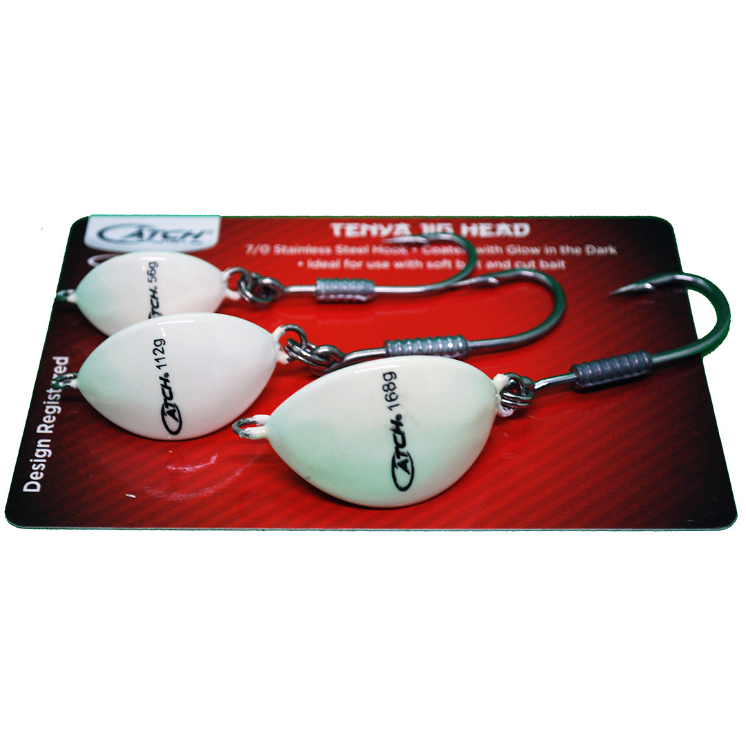 Big Soft Biat Jig Heads from Catch Fishing