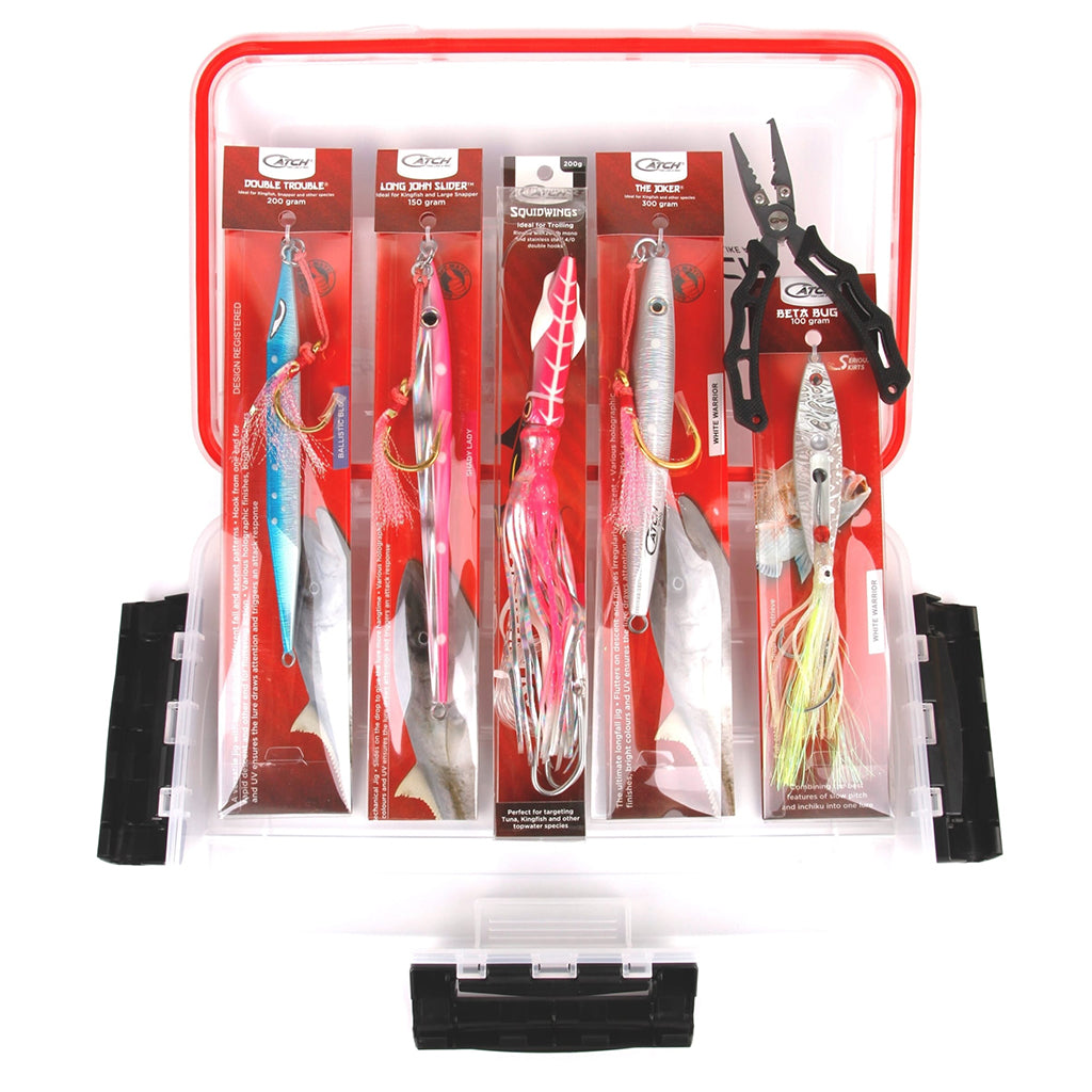 Catch Kingfish Value Pack with Tackle Box