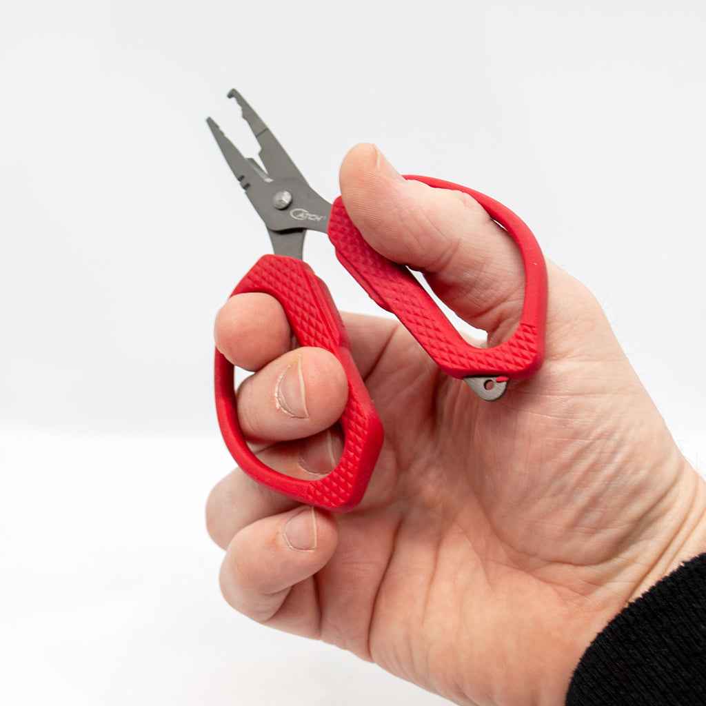 Catch Split Ring & Braid Cutting Scissors