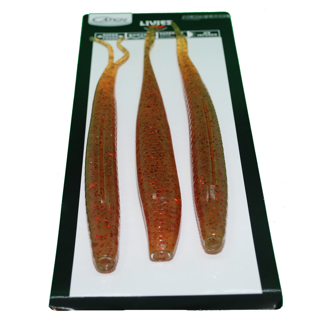 Catch 10 inch Soft Bait in Engine Oil