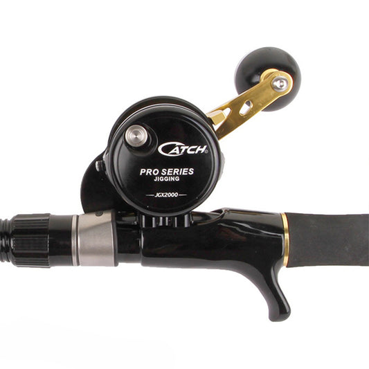Catch Pro Series JGX2000 + Acid Wrap Jigging Combo 20kg Drag 5ft 8in 1 Piece 50-150 gram