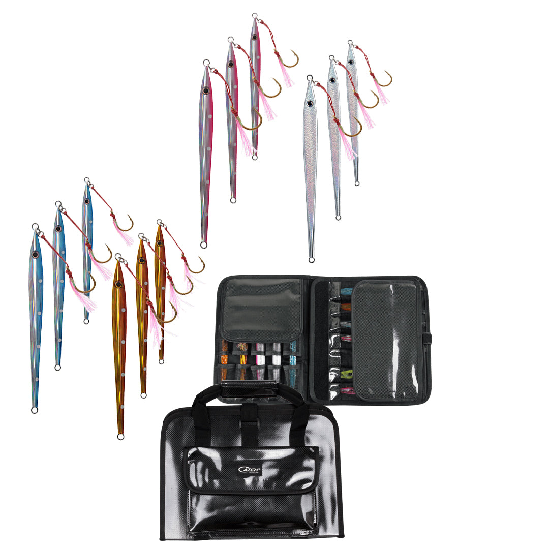 Catch Long John Slider Kingfish Jigging Package Deal