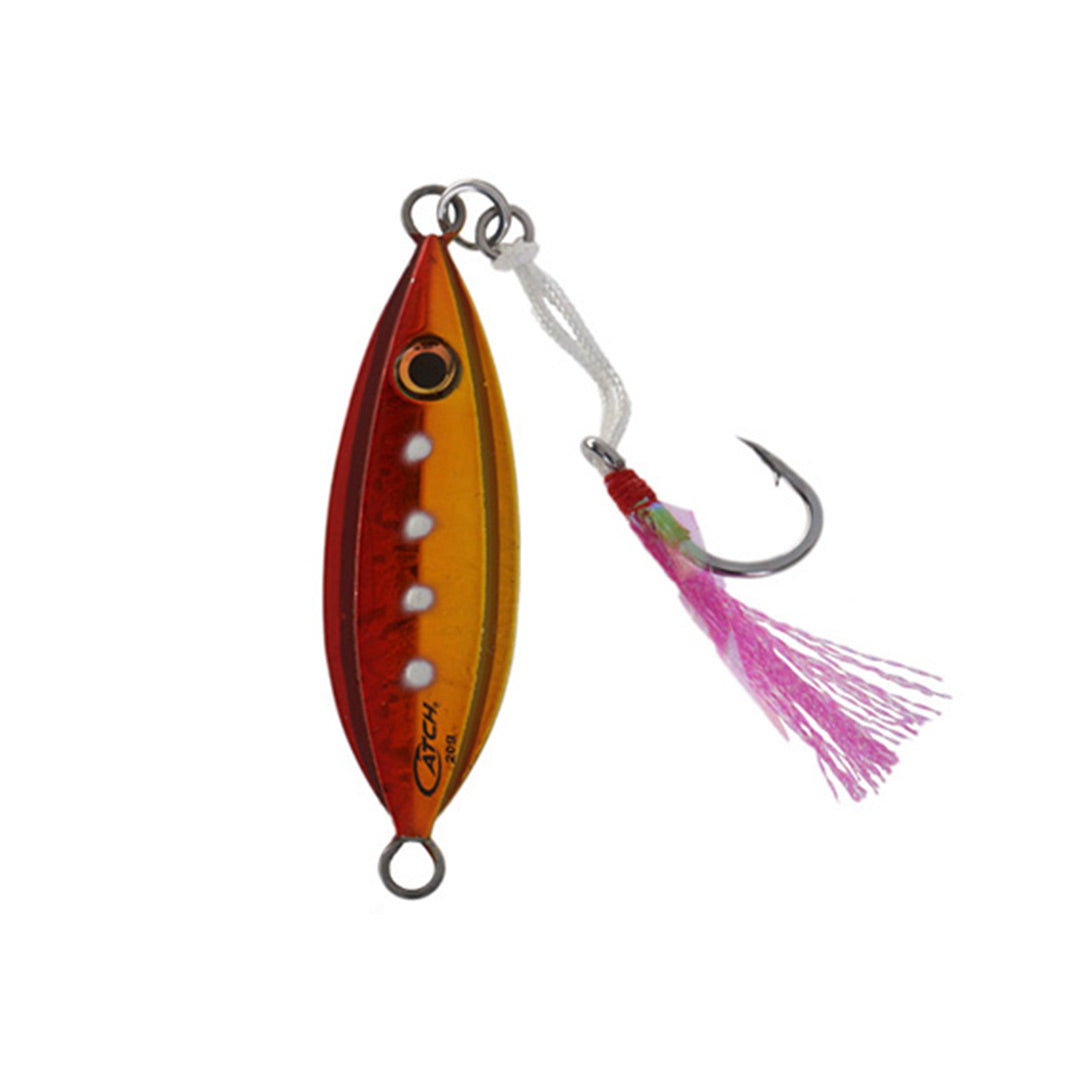Catch Baby Boss Slow Pitch Micro Jig - Orange Assassin – Lure Me