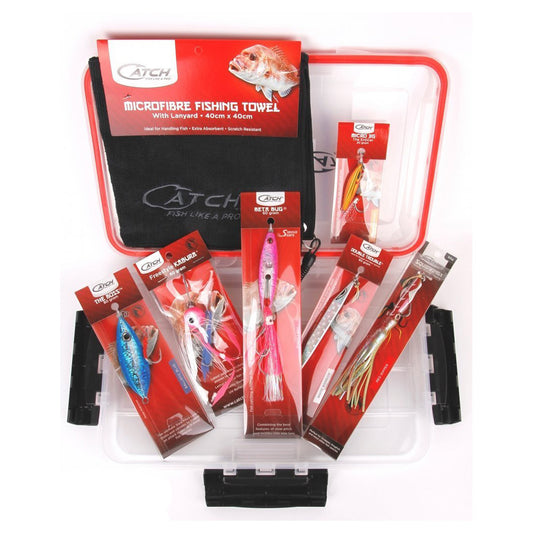 Catch Snapper Value Pack withTackle Box