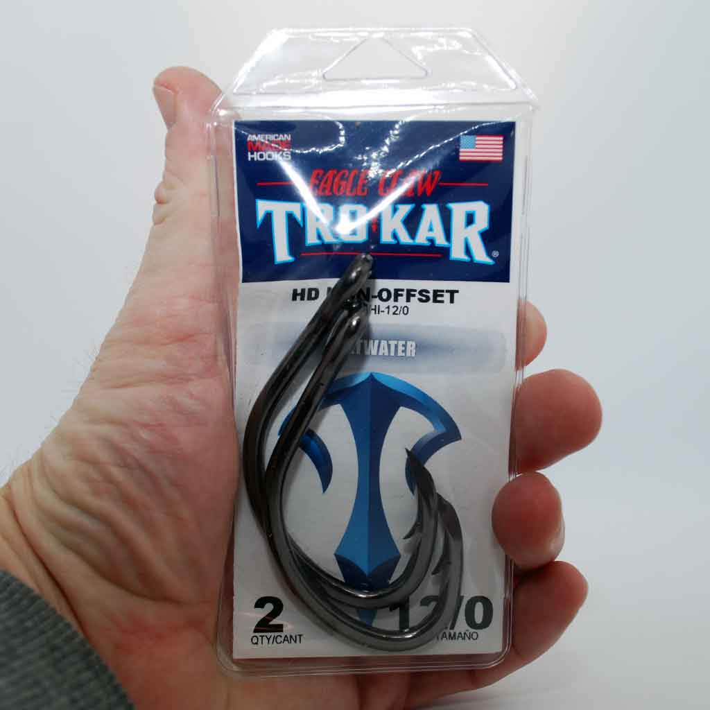 Eagle Claw Trokar Hooks HD Non Offset TK619Hi Hooks
