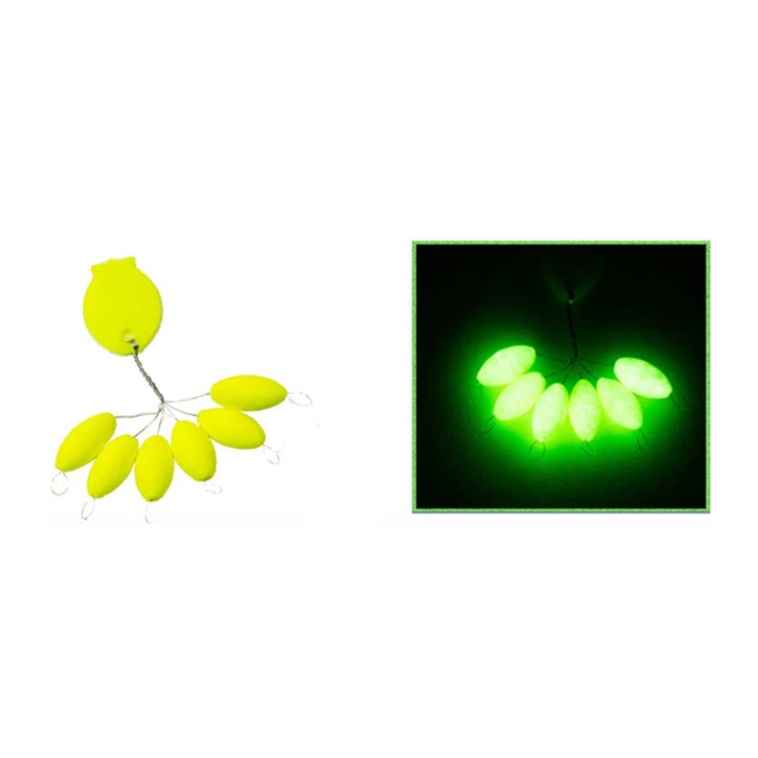 INOVA Glow Grip Stop Oval Beads - LURE ME - Online Fishing Tackle.