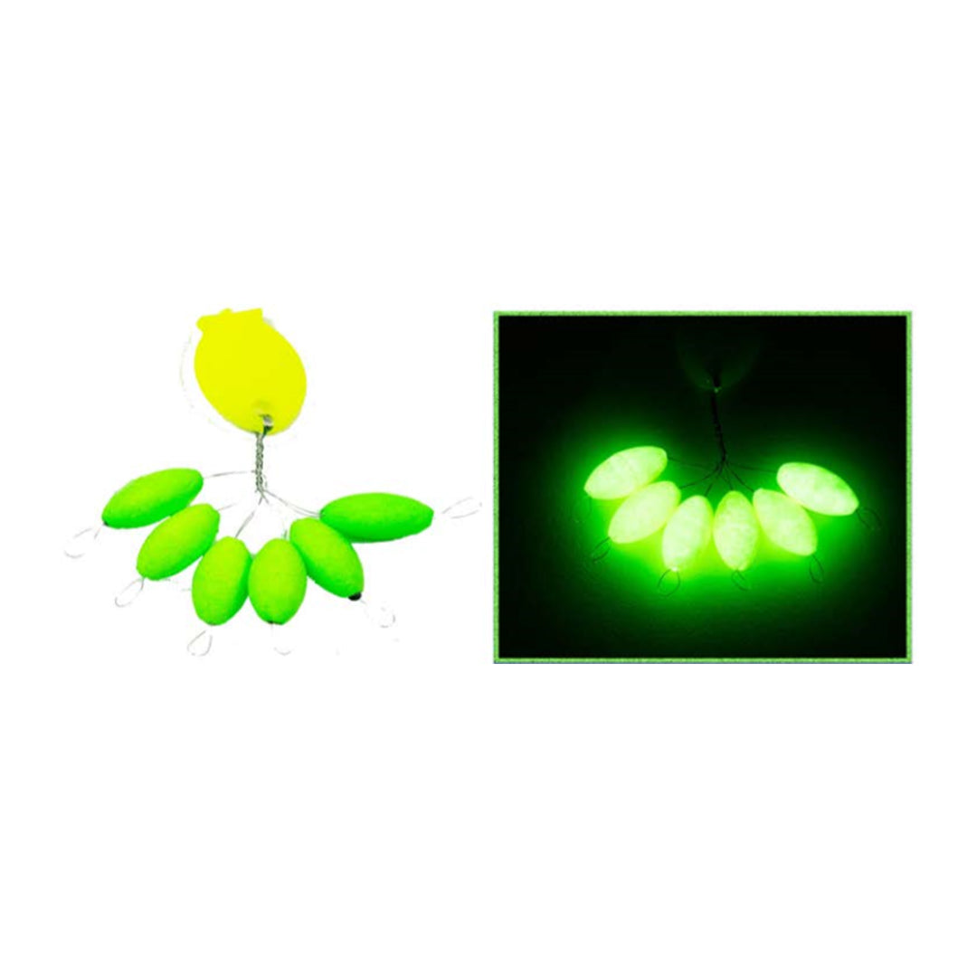 INOVA Glow Grip Stop Oval Beads - LURE ME - Online Fishing Tackle.
