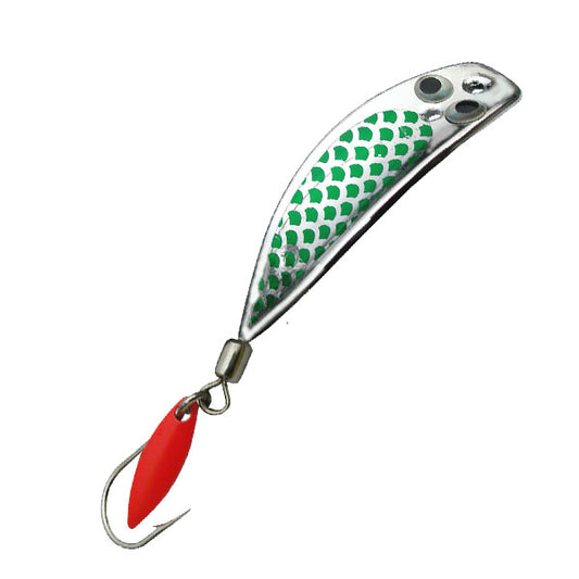 Trout Killer Trolling Lure - Green Holographic Chrome - LURE ME - Online Fishing Tackle.