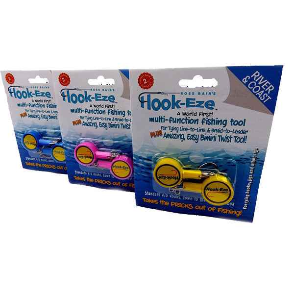 hook-eze tackle box pack HOOK EZE World Mackay You can now avoid painful hook injuries and never lose a fish to a faulty knot again.River Eccomum 263pcs Fishing Gear Rig