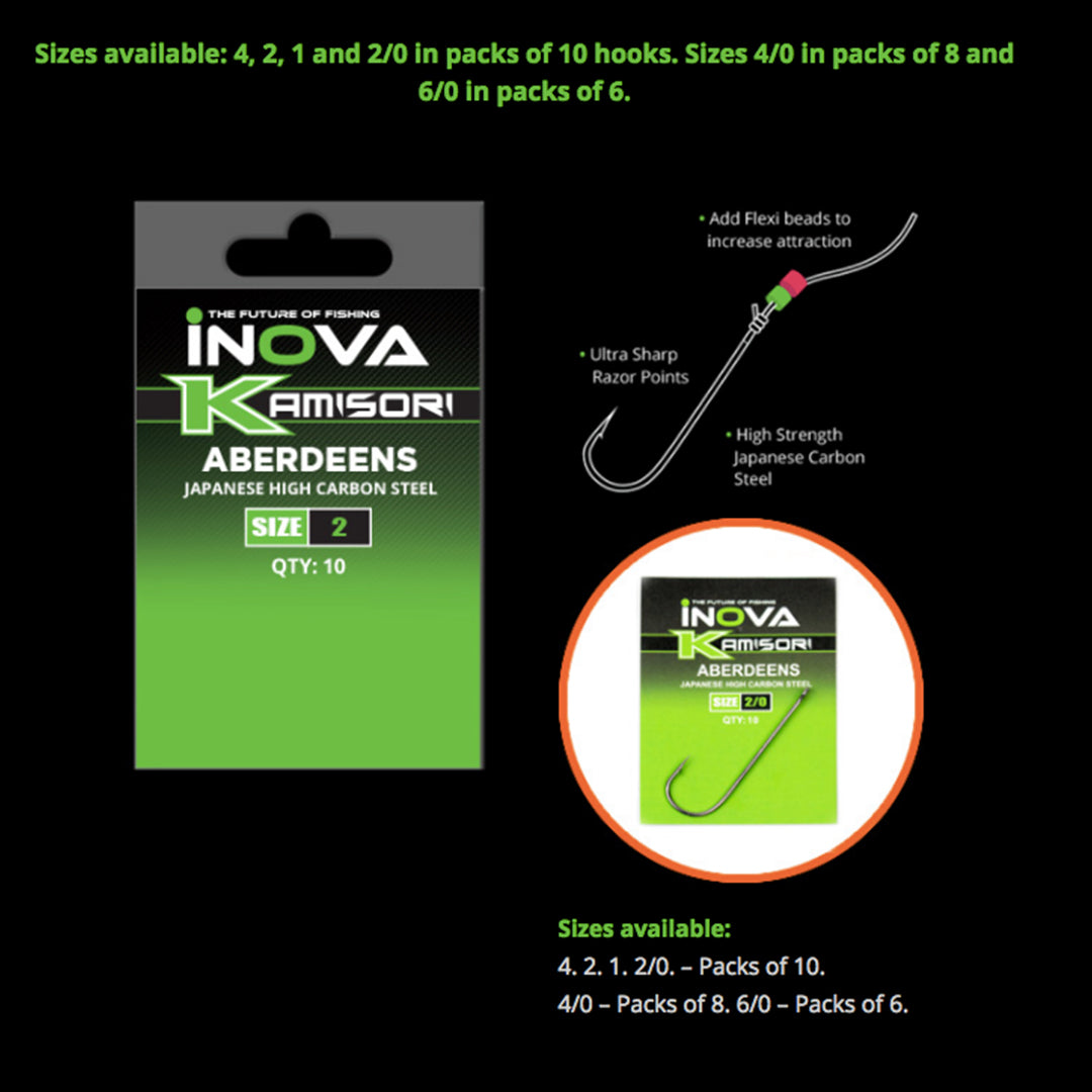 INOVA Kamisori Hooks - LURE ME - Online Fishing Tackle.