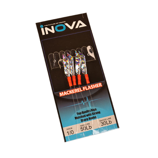 INOVA Bait Flasher Sabiki Rig - Mackerel Flasher