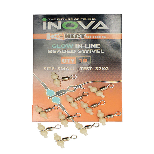 INOVA Glow In Line Beaded Swivels