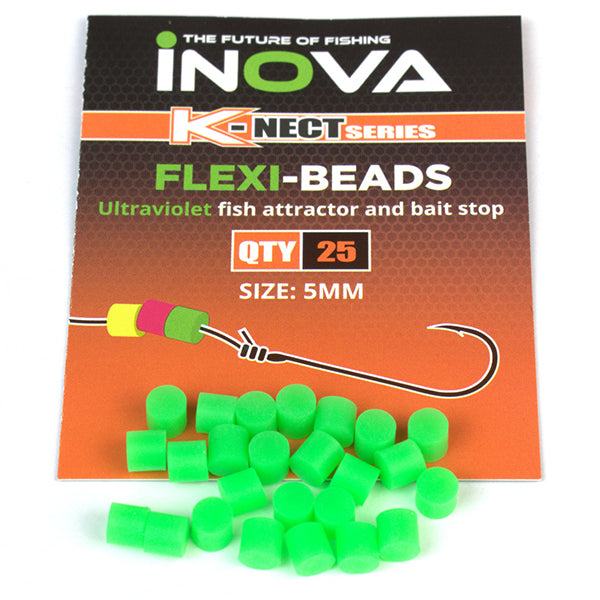 INOVA Flexi Beads - 25 Pack - LURE ME - Online Fishing Tackle.