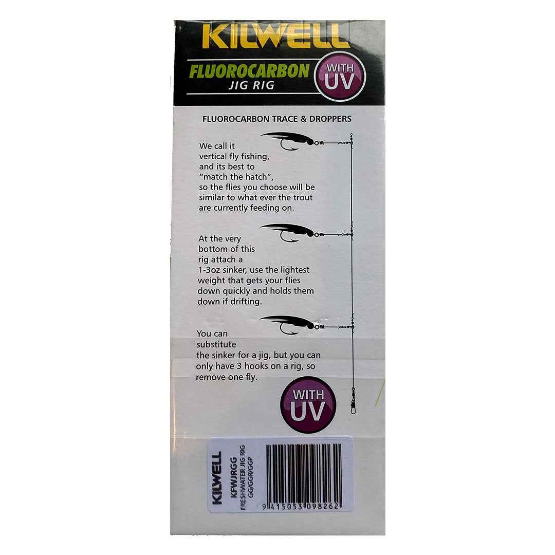 Kilwell UV Freshwater Jig Rig GG/GGL/JS Mix 1