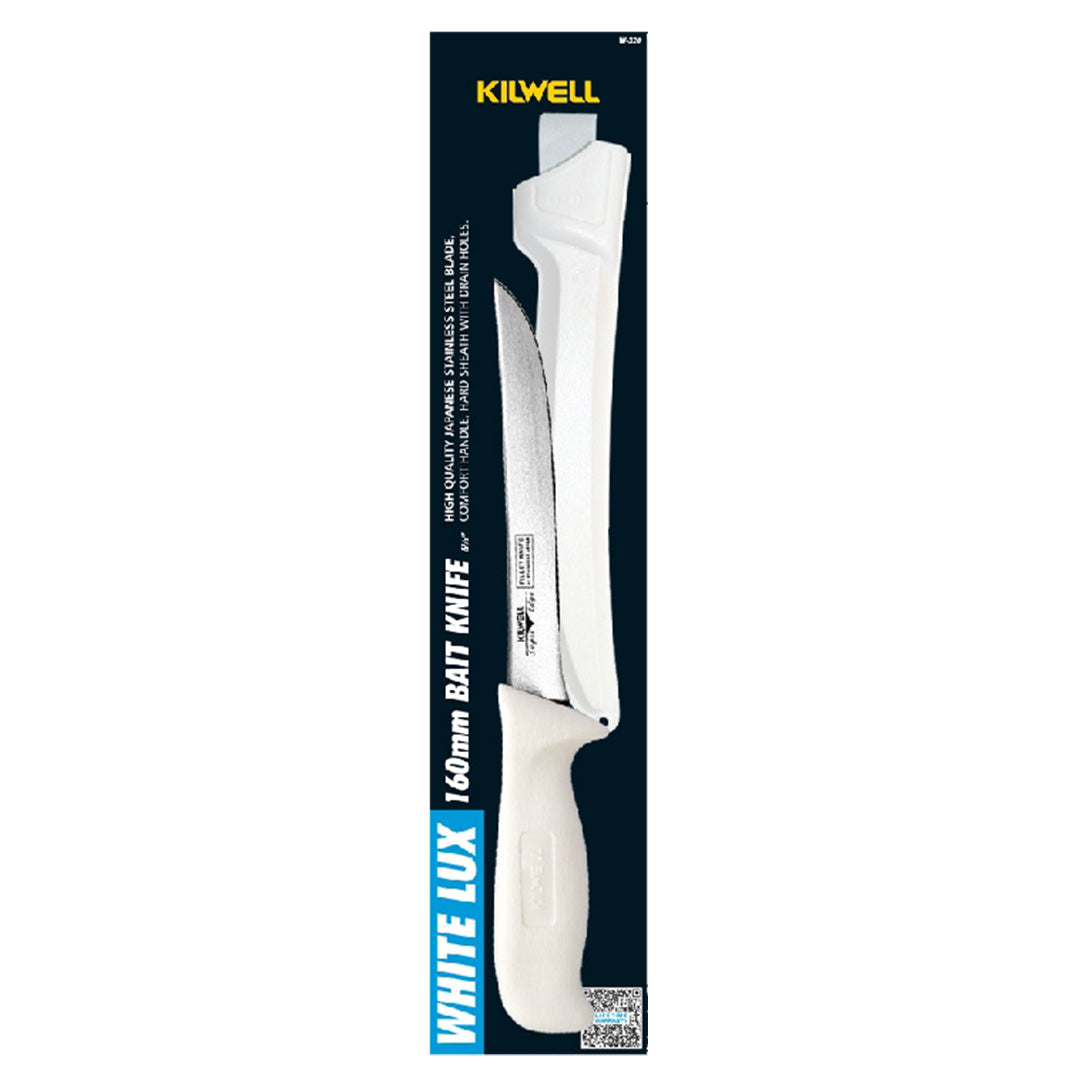 Kilwell Knife Whitelux Bait - Wide 160mm Blade