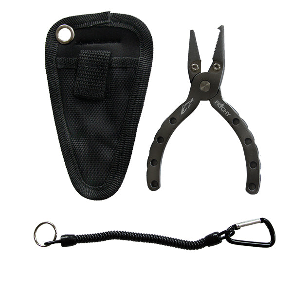 Fishing Pliers - Alloy Fishing Pliers with Sheath – Lure Me