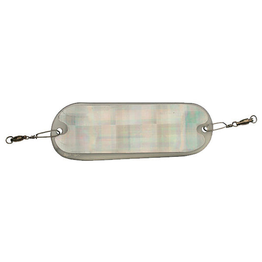 ProChip 4 Trout Trolling Flasher - Plaid on Clear - LURE ME - Online Fishing Tackle.