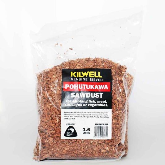 Kilwell Genuine Sieved Pohutakawa Sawdust for smoking fish
