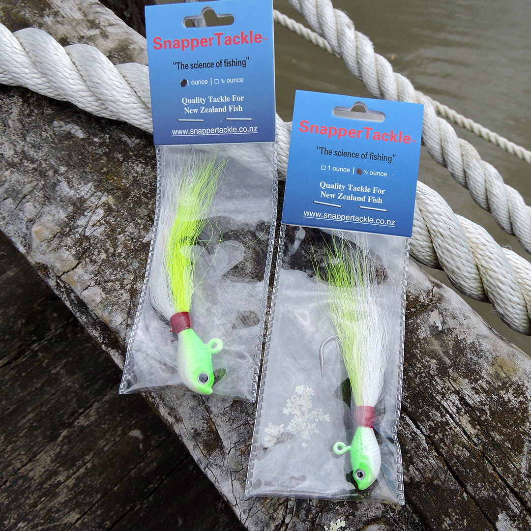 Snapper Bucktail Jig - Snapper Tackle Bucktail Jig in Green