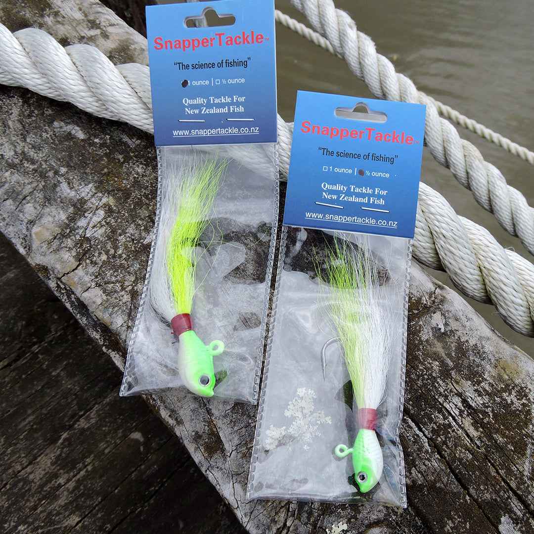 Snapper Tackle Bucktail Jig - Green