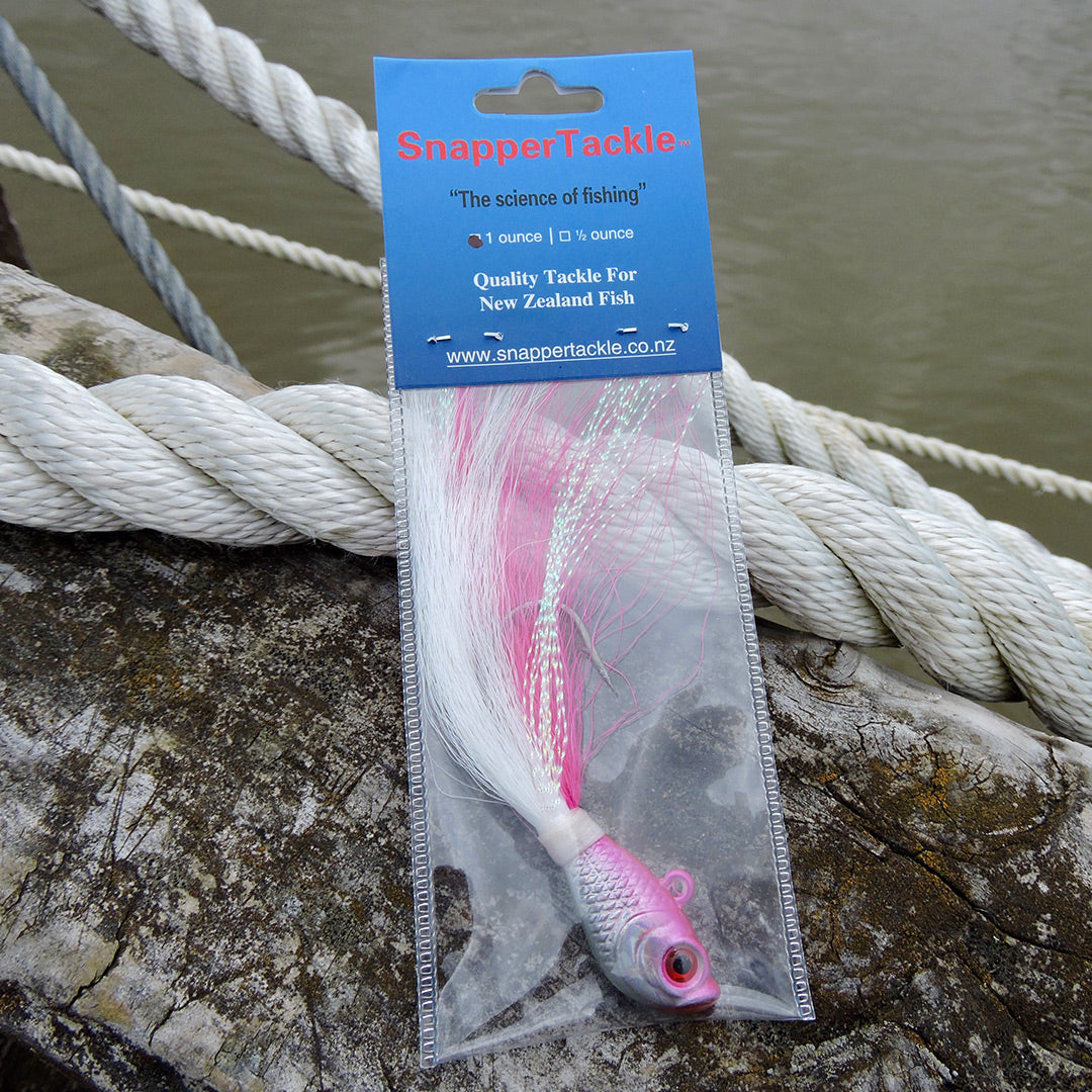 Snapper Bucktail Jig - Snapper Tackle Bucktail Jig in Pink