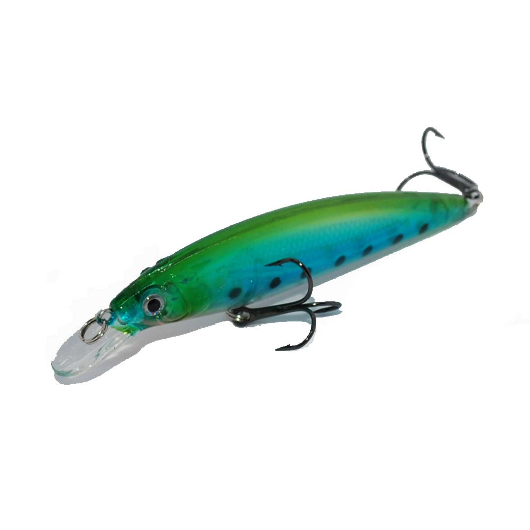 Snapper Tackle Bibbed Minnow Lure in Spottie