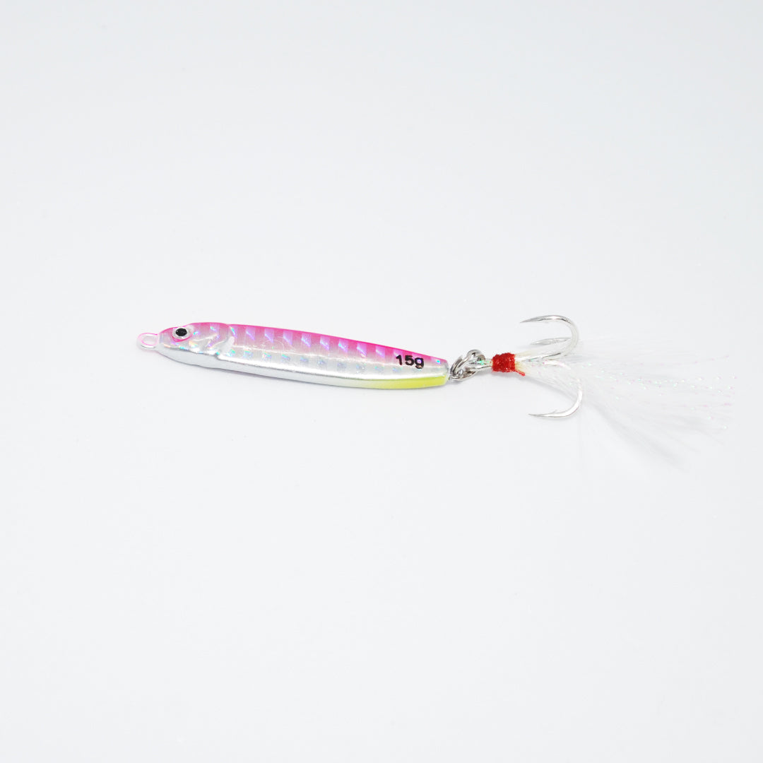 Snapper Tackle Kahawai Micro Jig in Pink