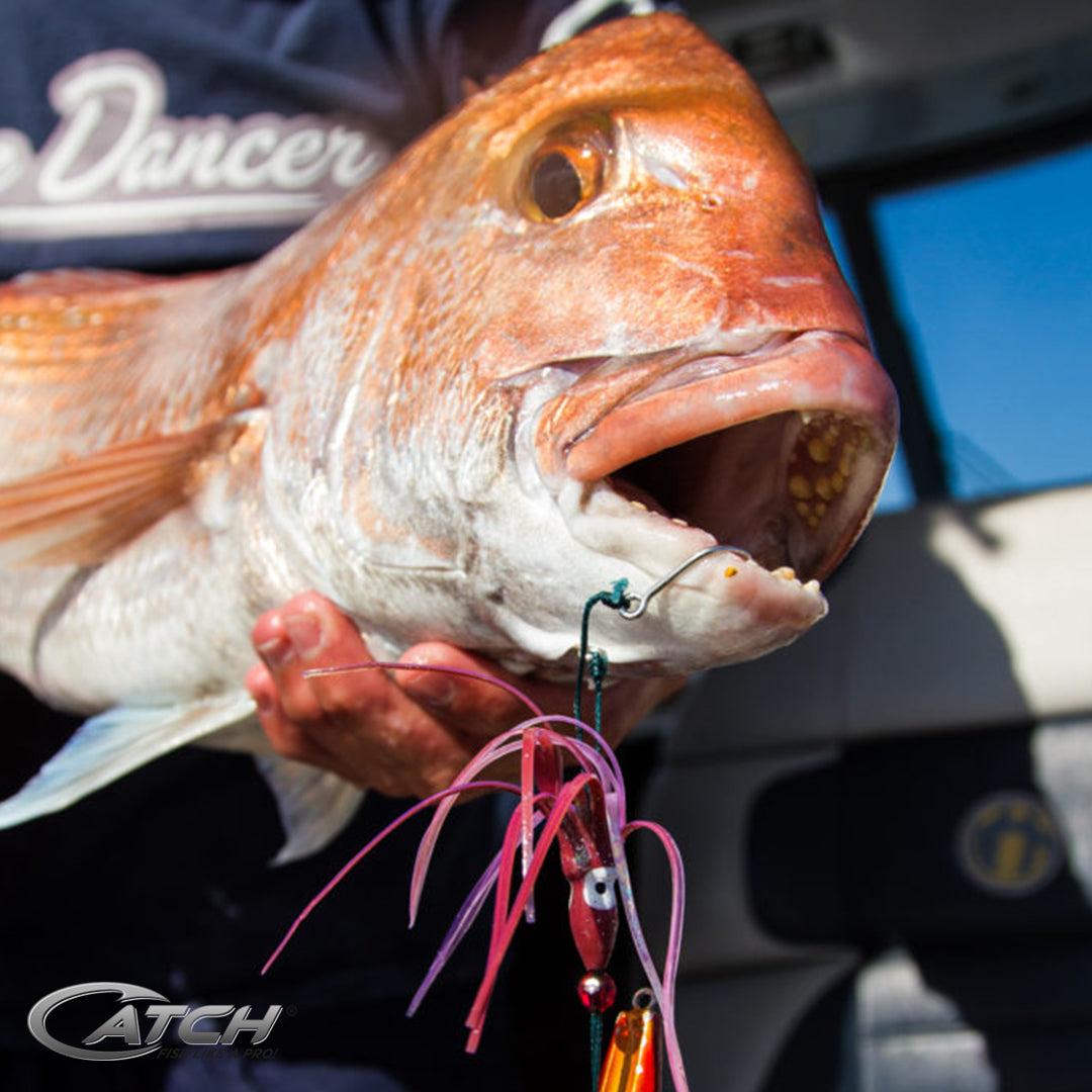 Catch Beta Bug Orange Inchiku Lure (20-200g) - LURE ME - Online Fishing Tackle.