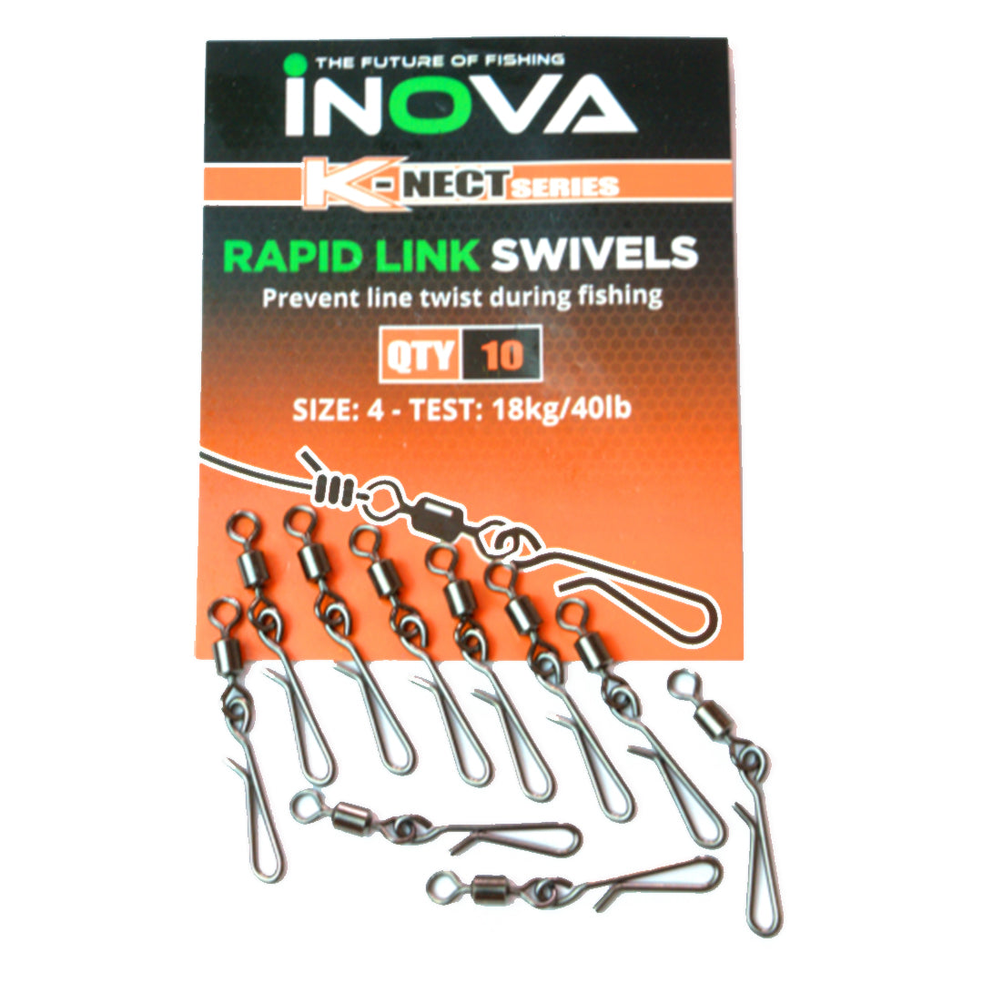 INOVA Rapid Link Swivels - LURE ME - Online Fishing Tackle.
