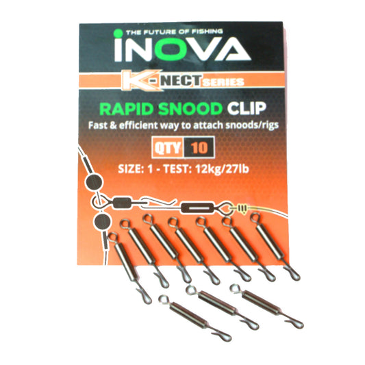 INOVA Rapid Snood Clips - LURE ME - Online Fishing Tackle.