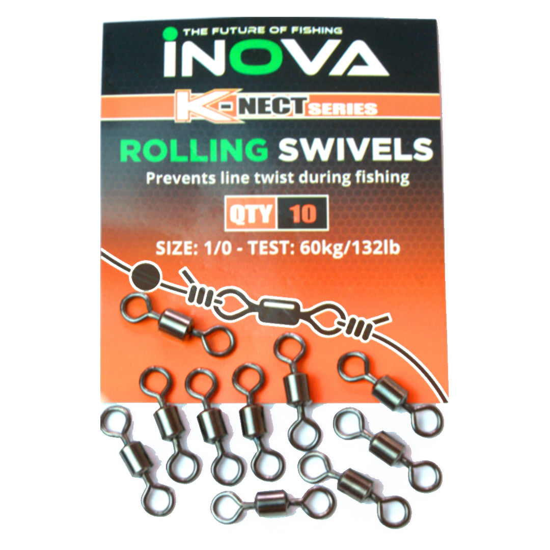 INOVA Rolling Swivels - LURE ME - Online Fishing Tackle.