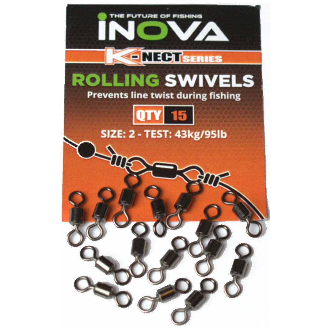 INOVA Rolling Swivels - LURE ME - Online Fishing Tackle.