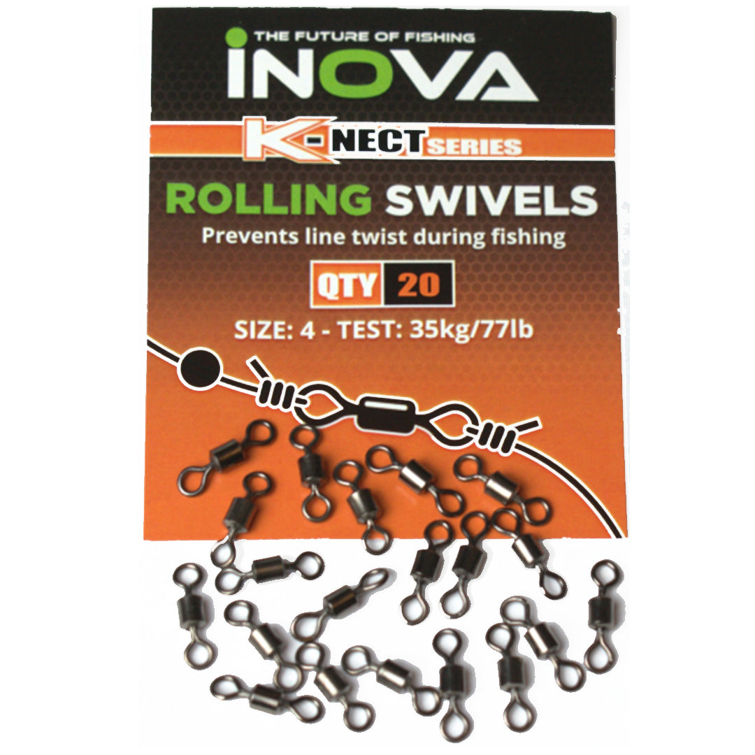 INOVA Rolling Swivels - LURE ME - Online Fishing Tackle.