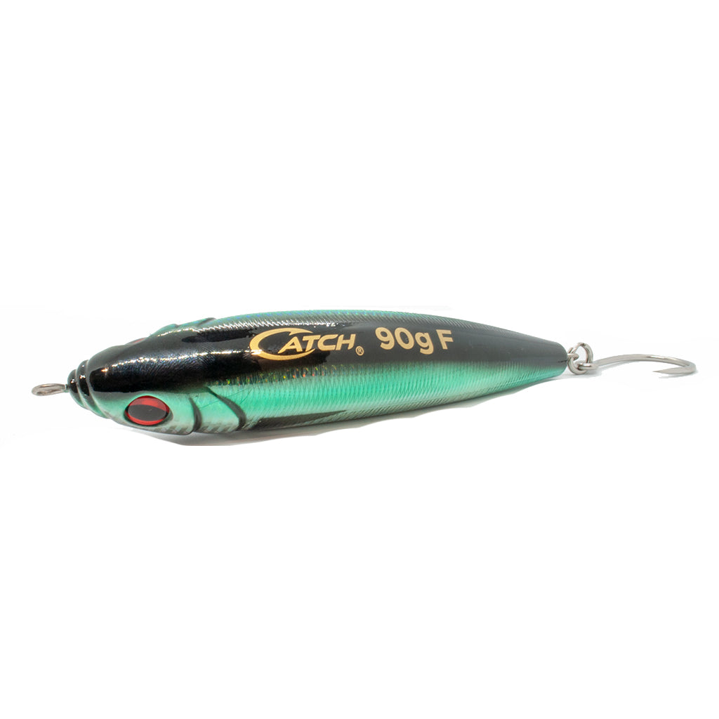 Top of Catch Zingaz Floating Stickbait Green Reaper